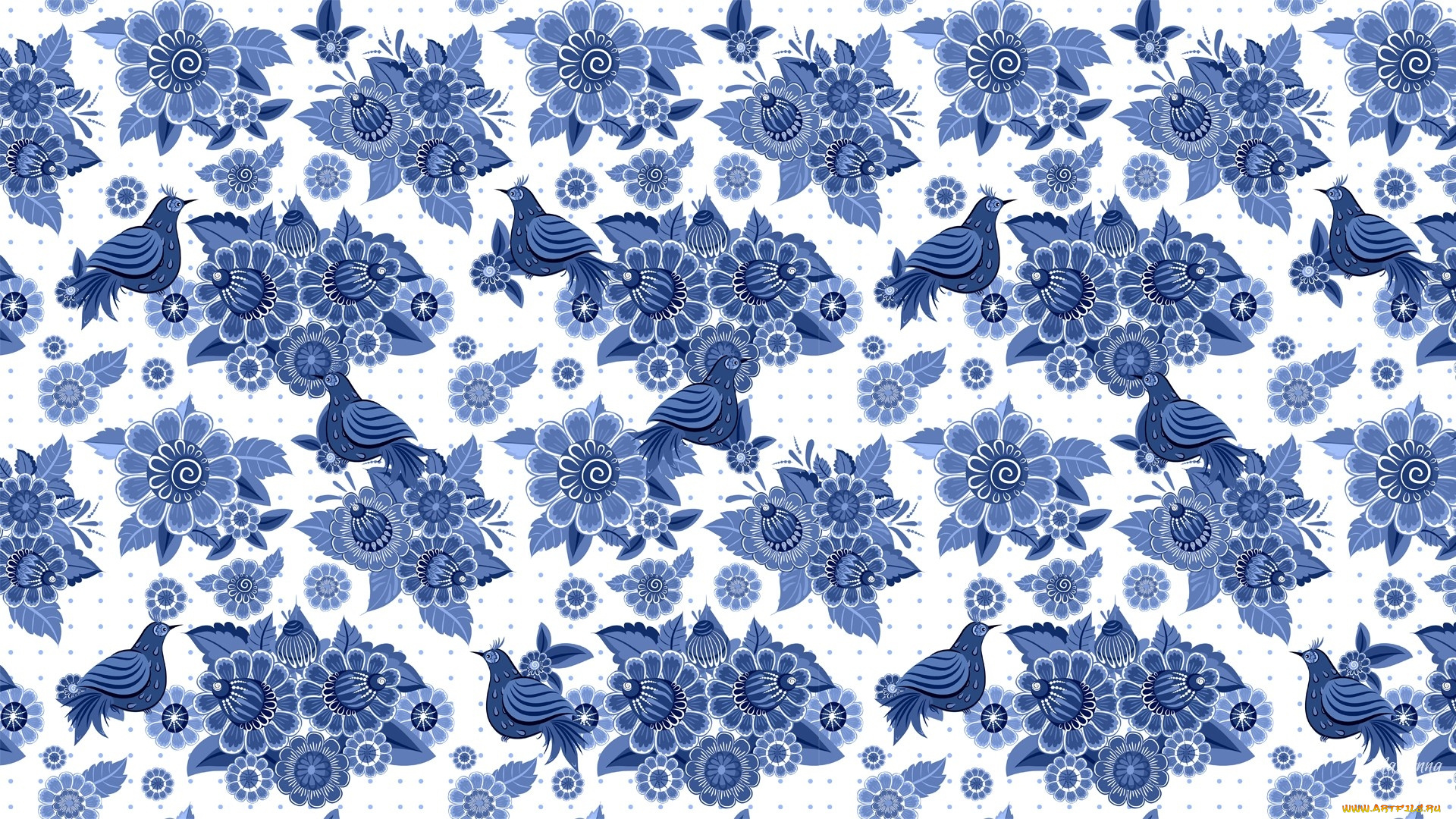 векторная, графика, цветы, , flowers, птицы, цветы