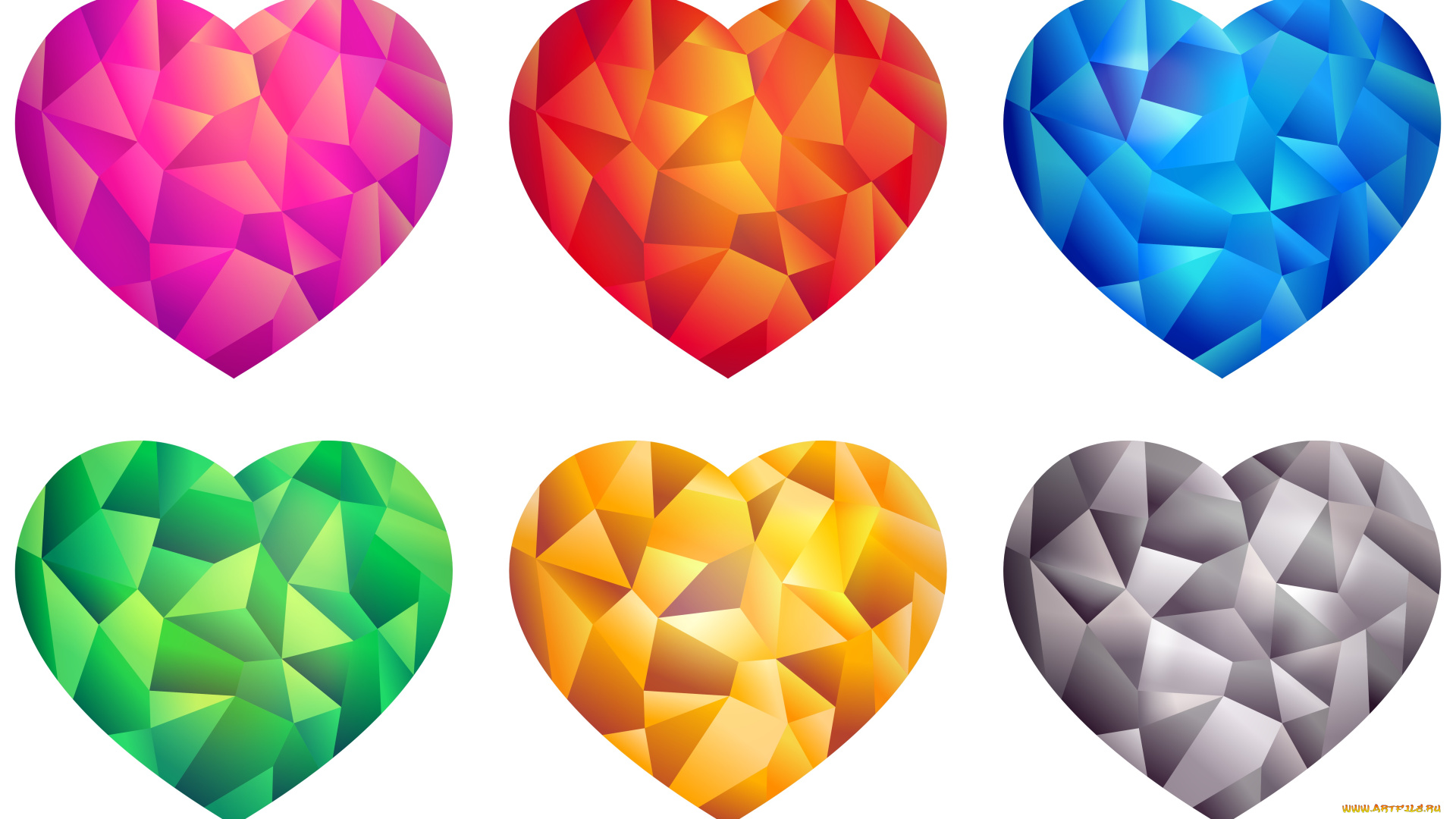 векторная, графика, сердечки, , hearts, фон, сердечки