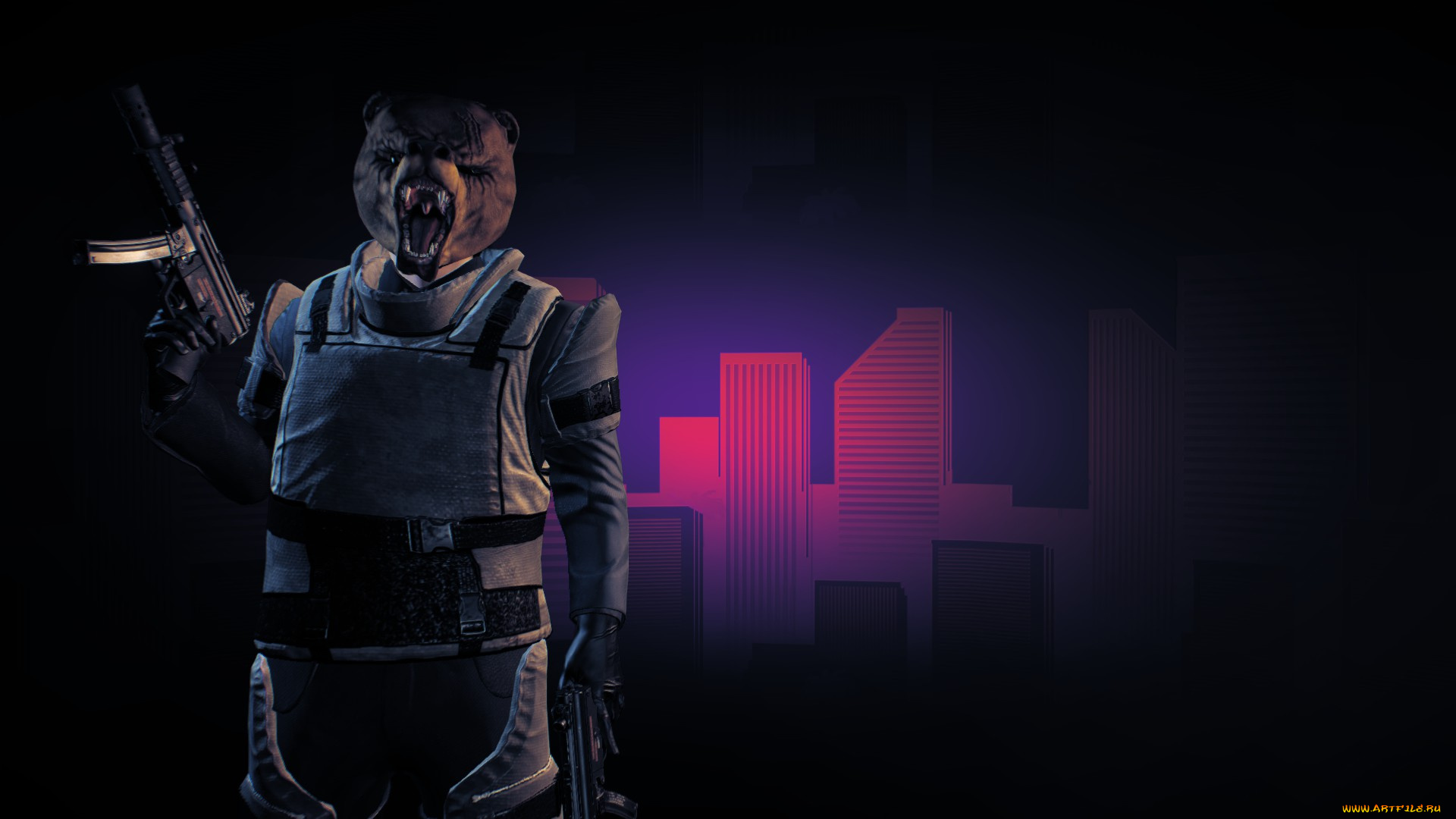 видео, игры, payday, 2, payday, 2