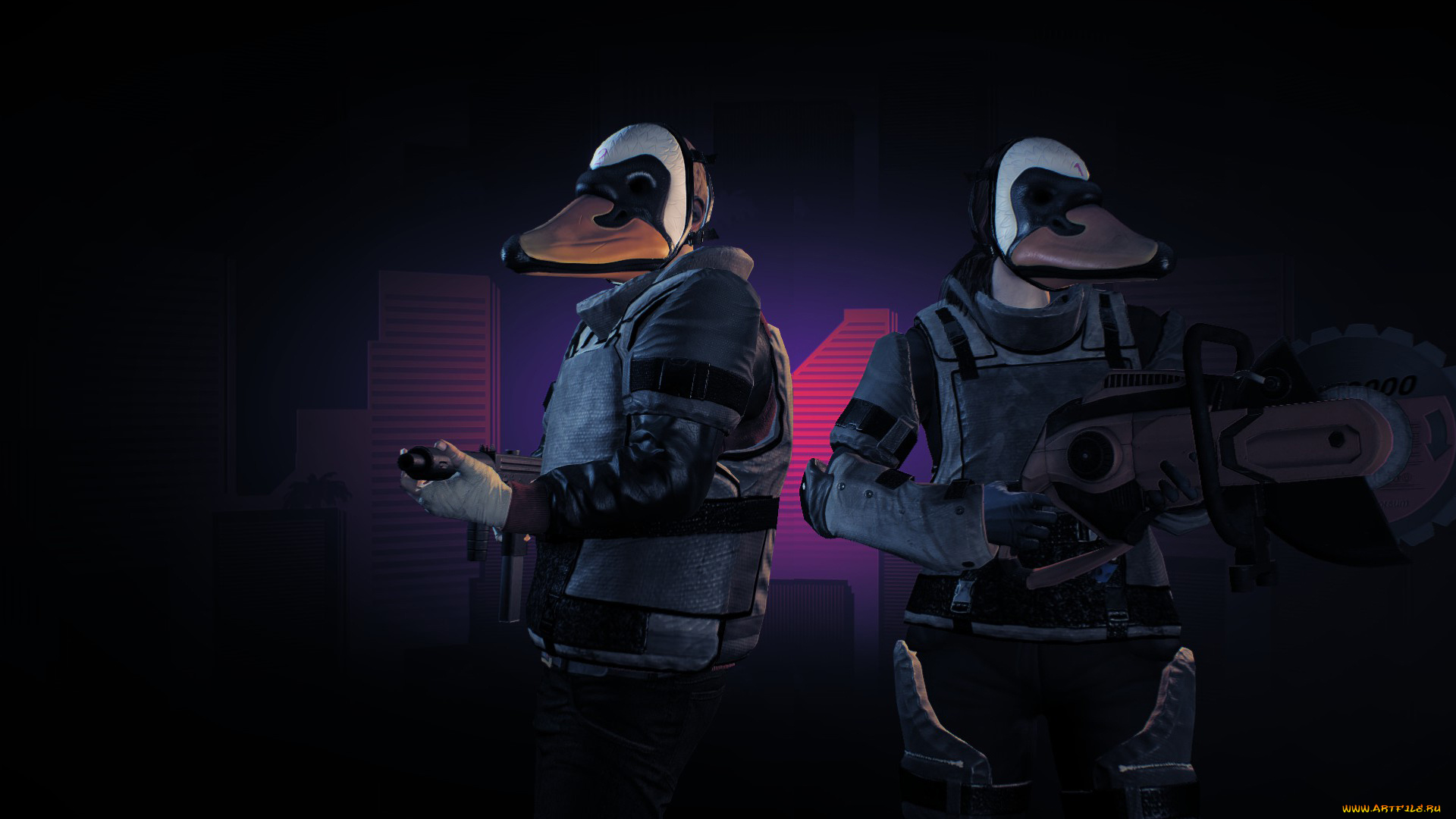 видео, игры, payday, 2, payday, 2