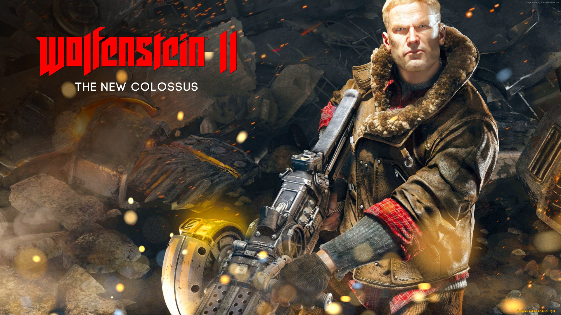 wolfenstein, ii, , the, new, colossus, видео, игры, action, шутер, the, new, colossus, wolfenstein, ii