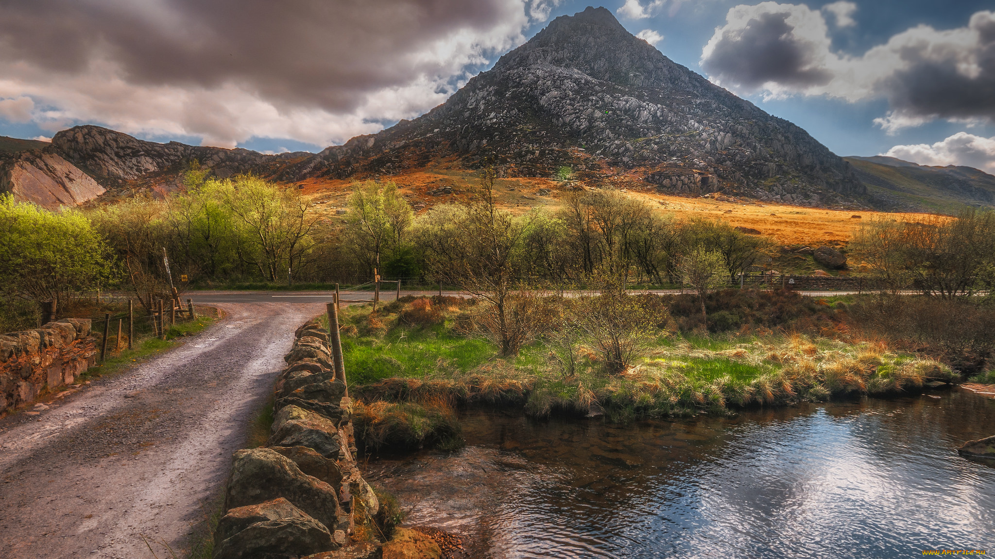 природа, дороги, тракт