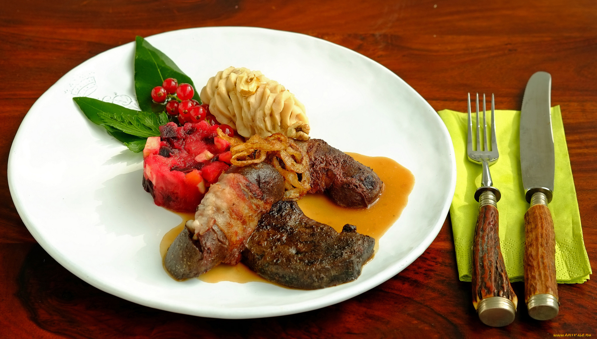 еда, мясные, блюда, мясо, гарнир