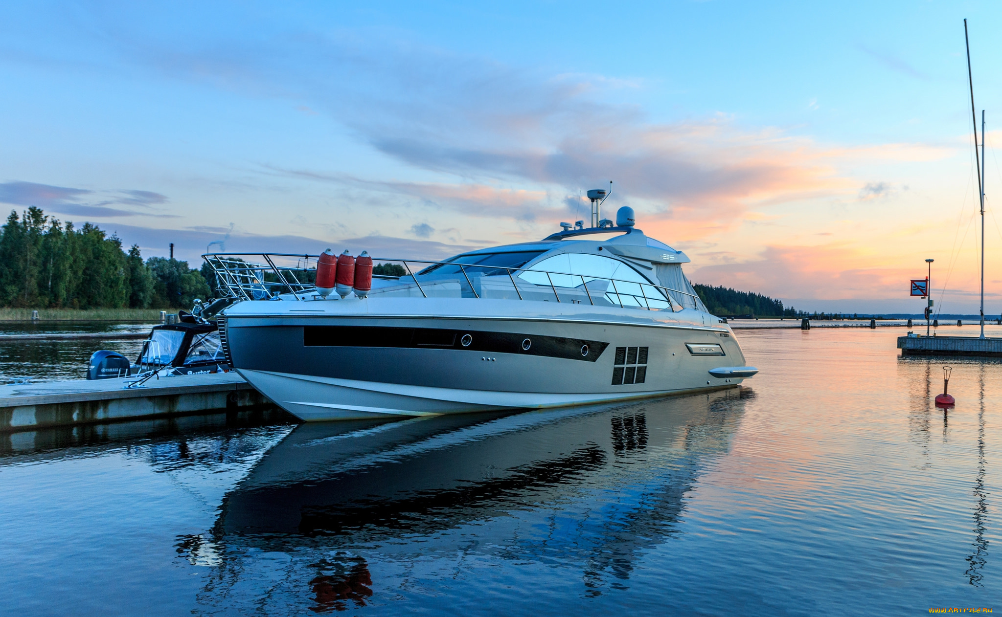 корабли, Яхты, суперяхта