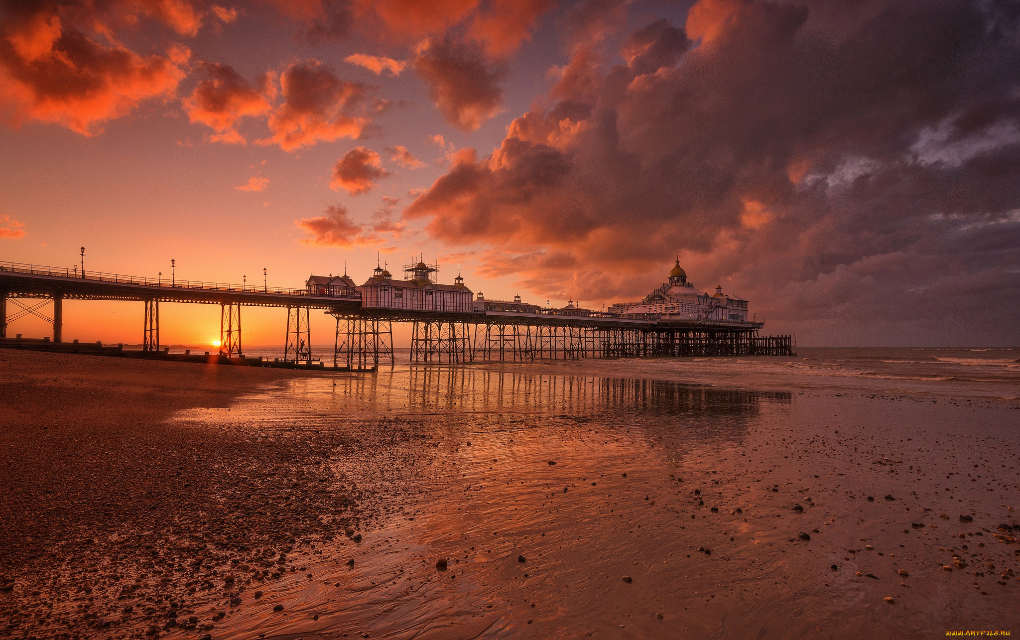 природа, побережье, море, берег