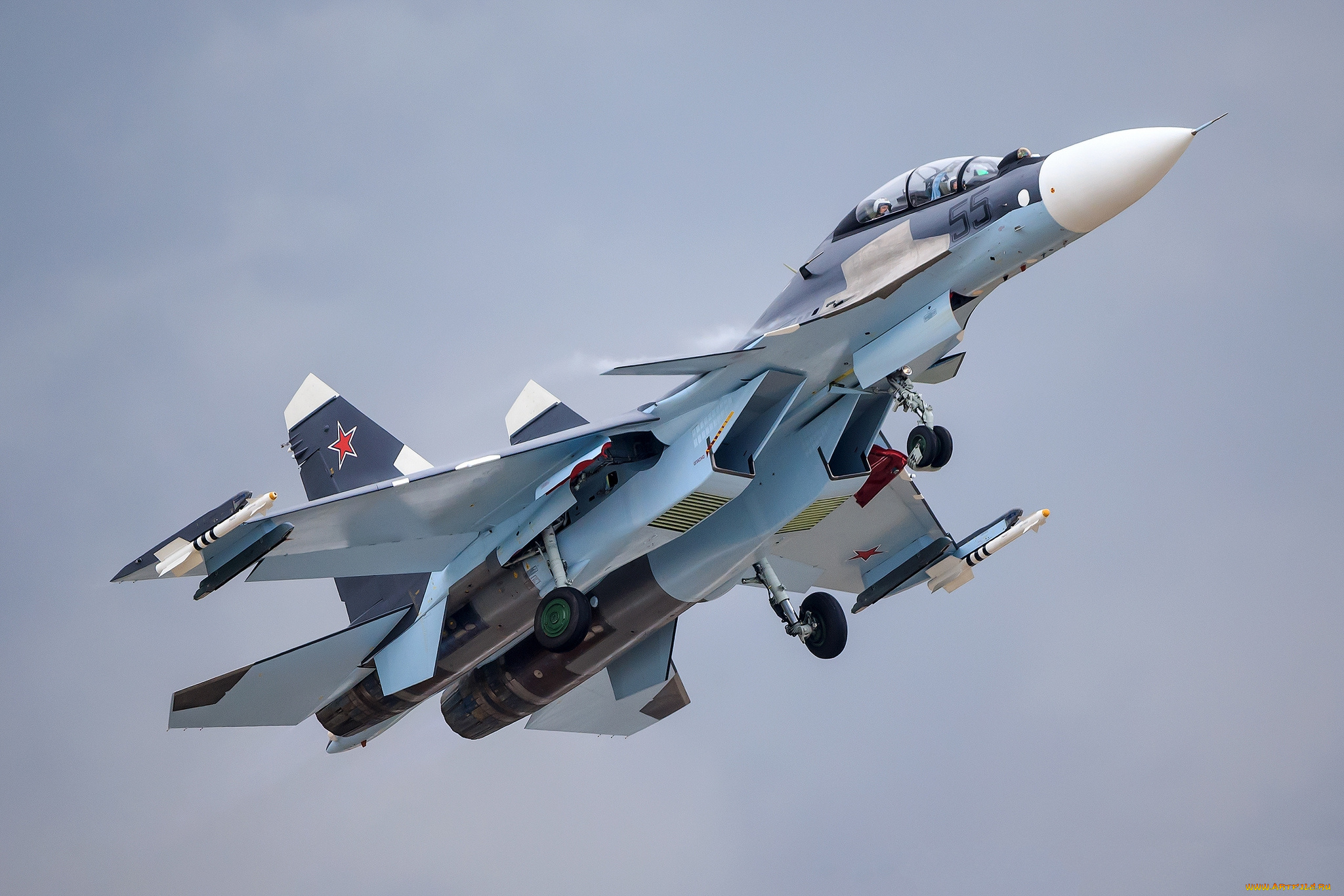su-30sm, авиация, боевые, самолёты, истребитель