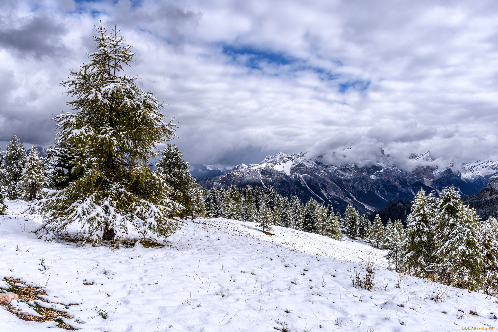 природа, горы, простор