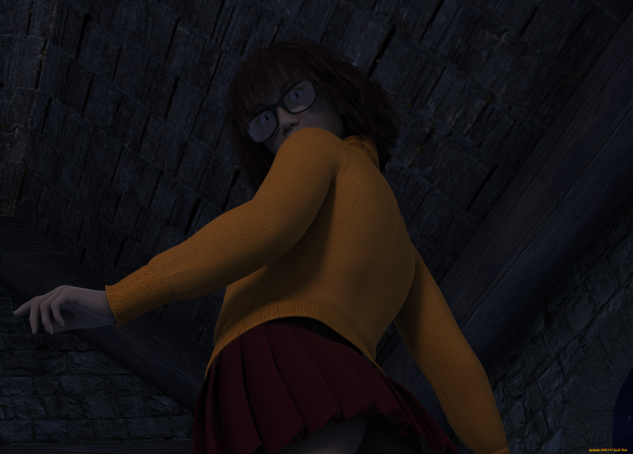 3д, графика, люди, , people, девушка, взгляд, фон