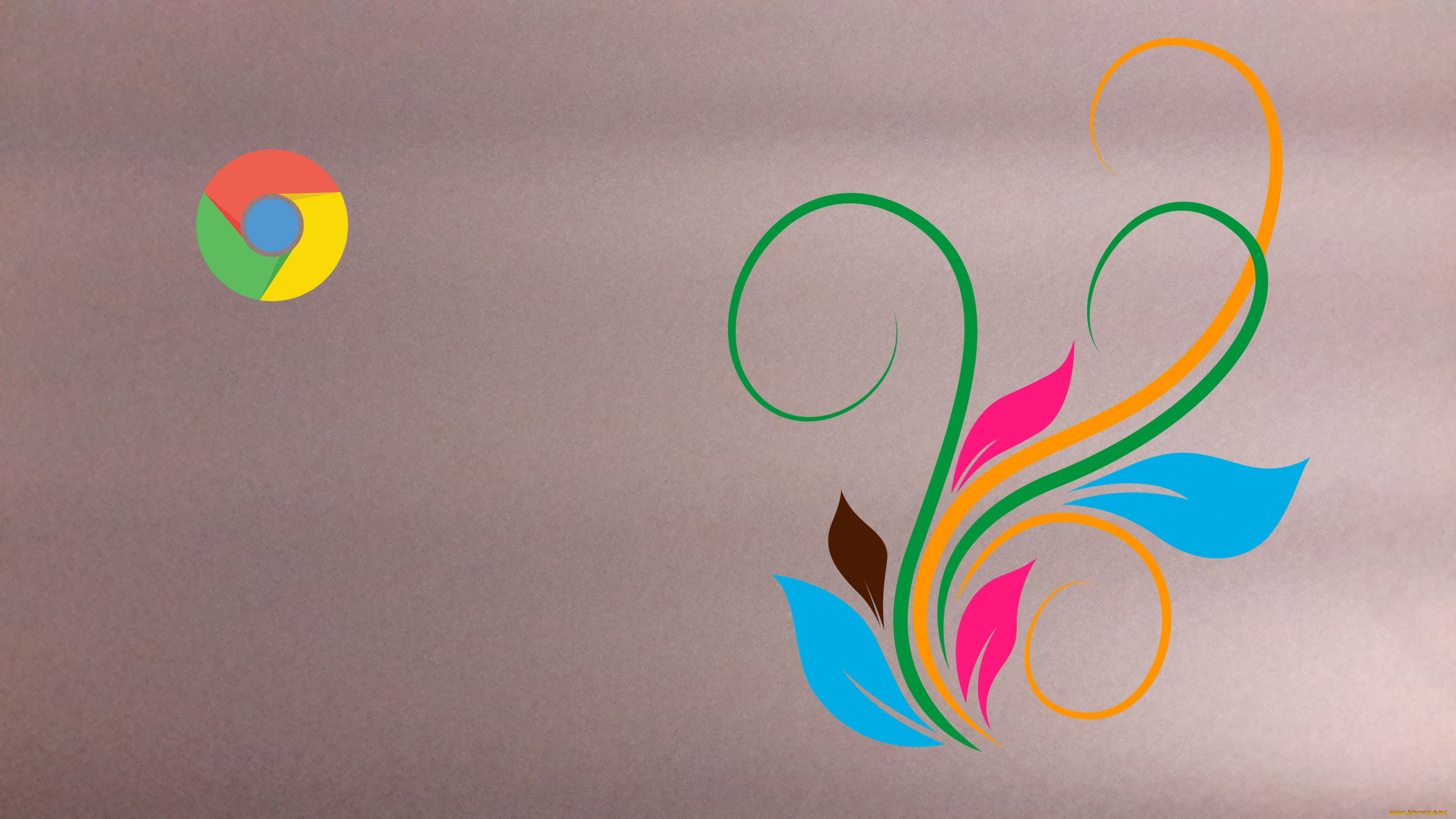 компьютеры, google, , google, chrome, логотип, фон