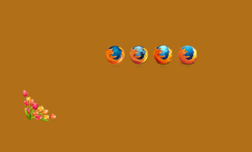 Картинка компьютеры mozilla+firefox логотип фон