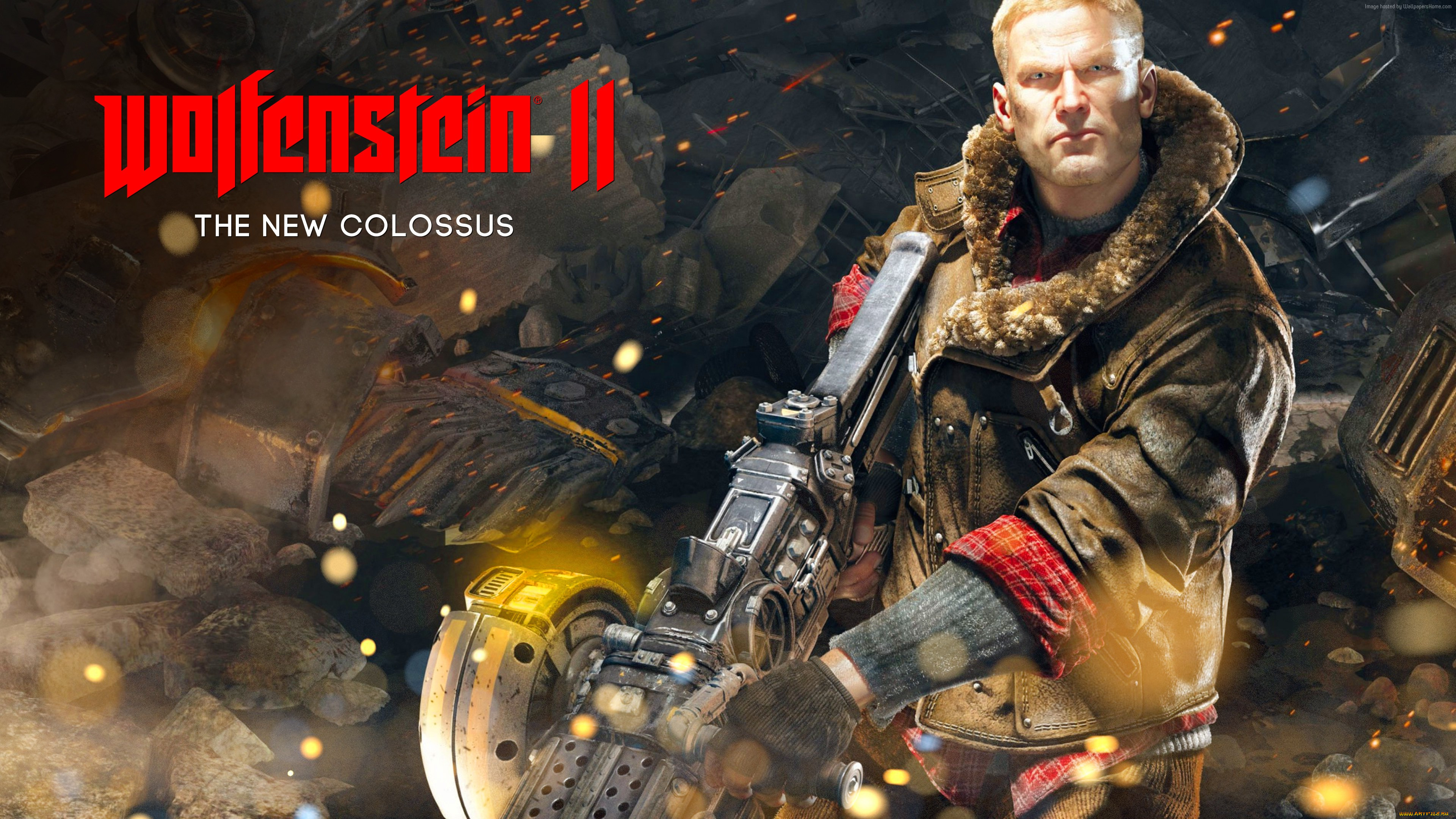 wolfenstein, ii, , the, new, colossus, видео, игры, action, шутер, the, new, colossus, wolfenstein, ii