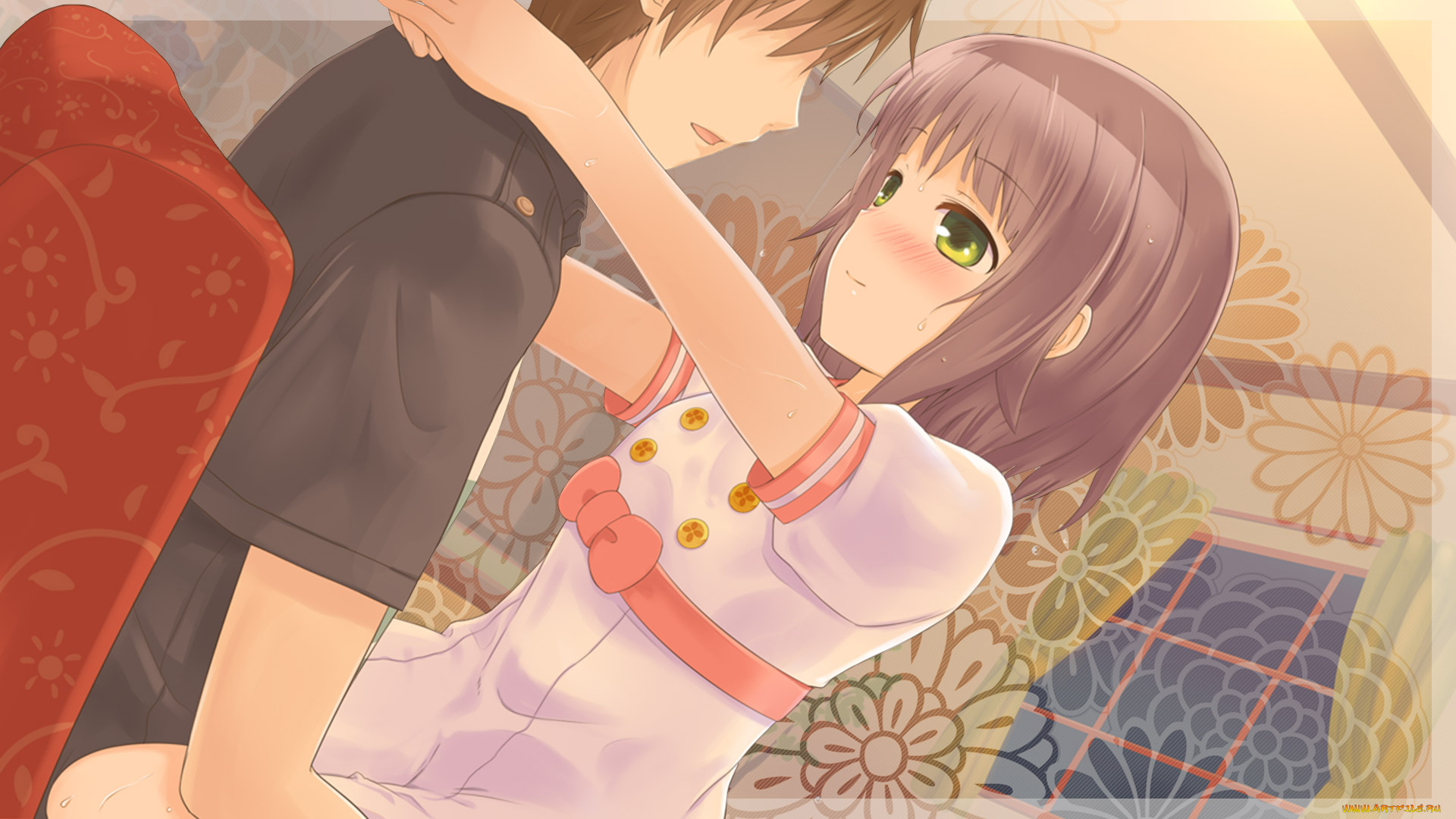 a, butterfly, in, the, district, of, dreams, аниме, unknown, , другое, , взгляд, девушка, фон