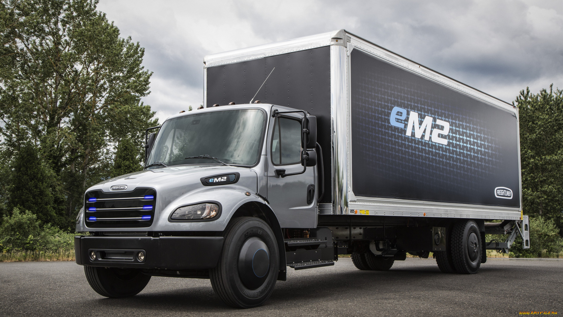freightliners, em2, 106, , 2021, автомобили, freightliner, грузовик, freightliners, em, 106, фургон, электрический, автомобиль