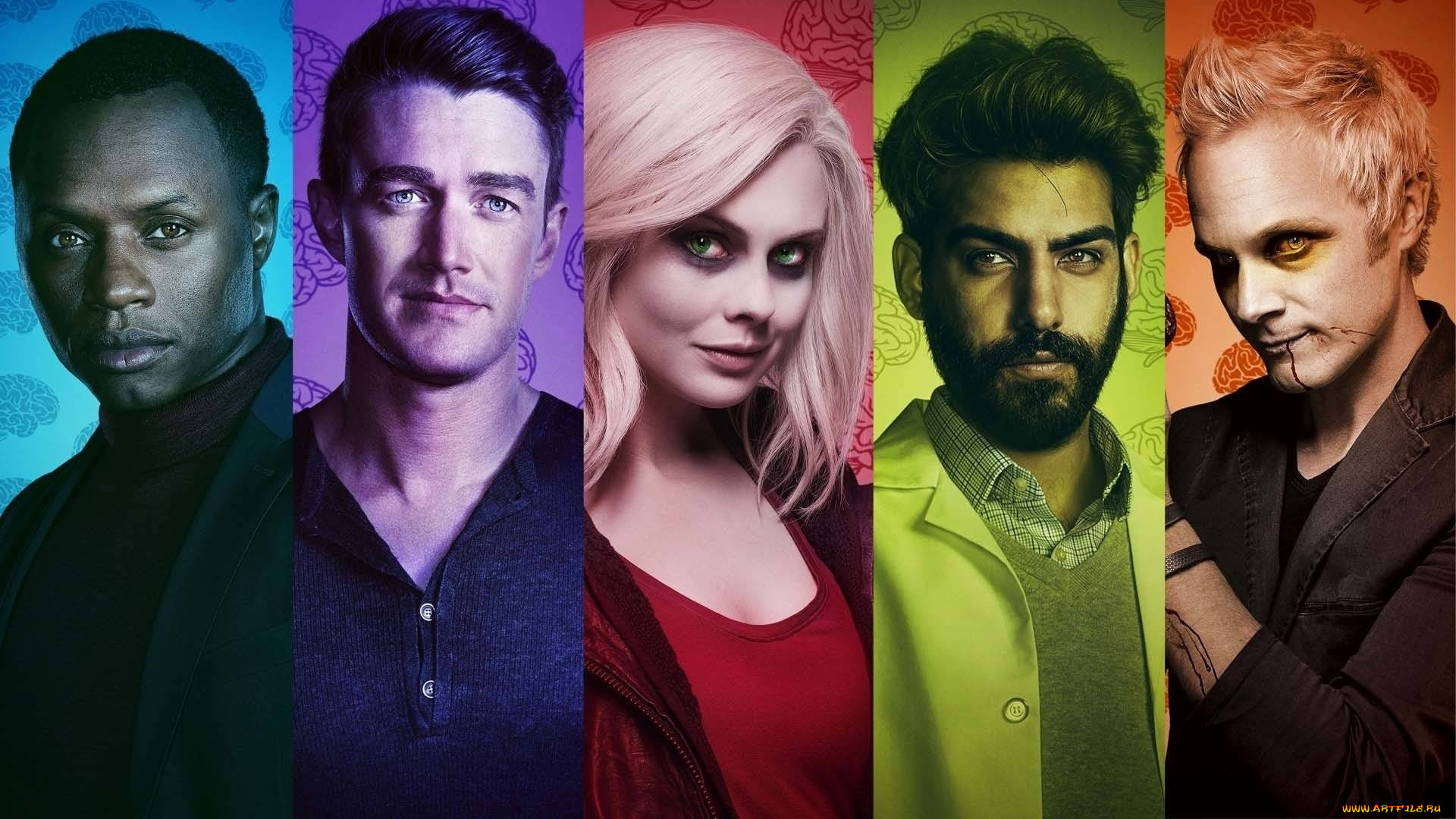 кино, фильмы, izombie, , сериал, коллаж