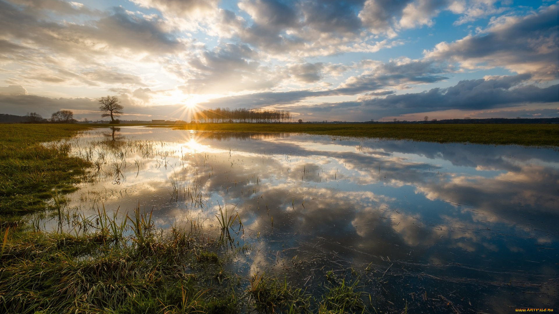 природа, реки, озера, простор