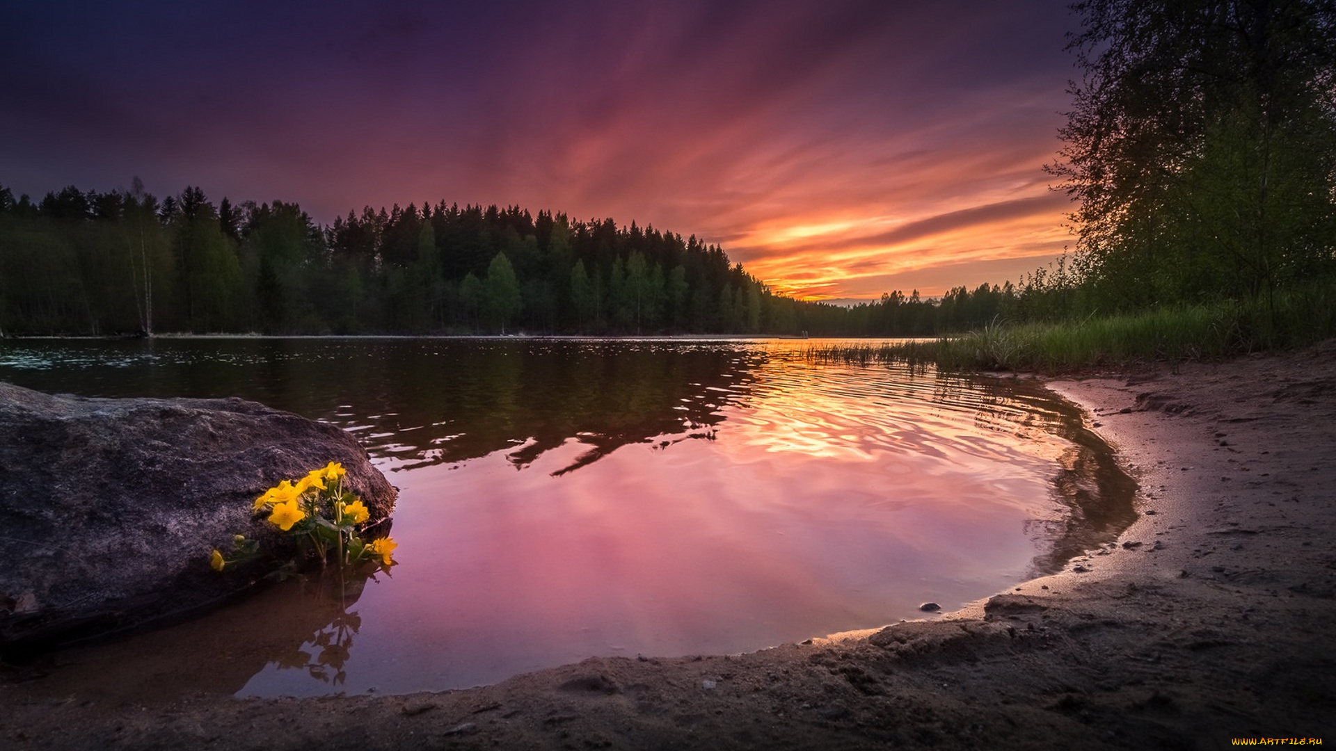 природа, реки, озера, простор