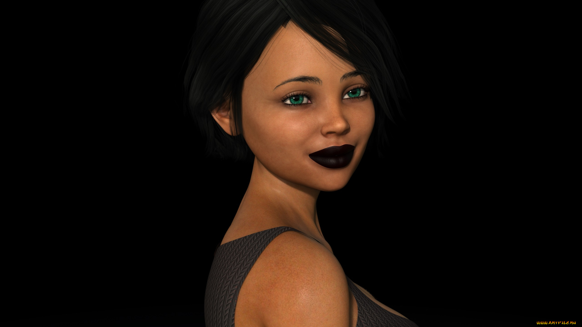 3д, графика, люди, , people, фон, взгляд, девушка