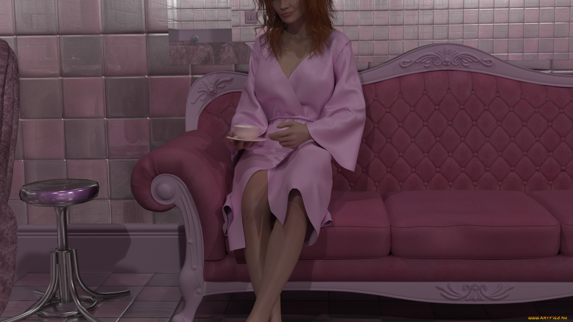 3д, графика, люди, , people, взгляд, фон, девушка