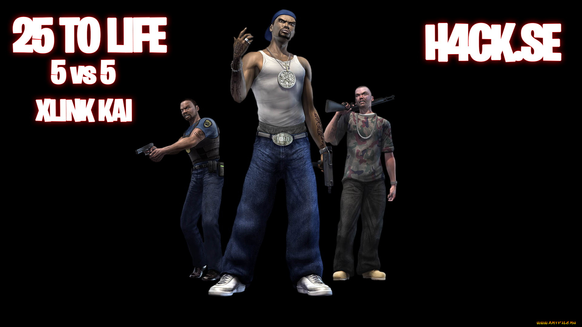 видео, игры, 25, to, life, оружие, бандиты