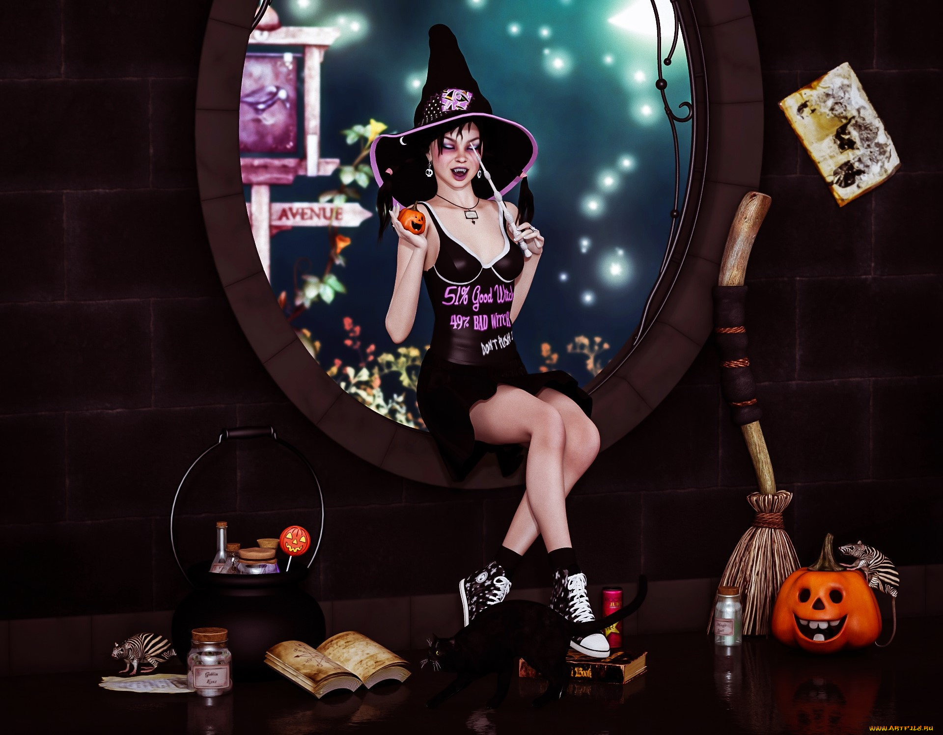 3д, графика, праздники, , holidays, взгляд, фон, девушка