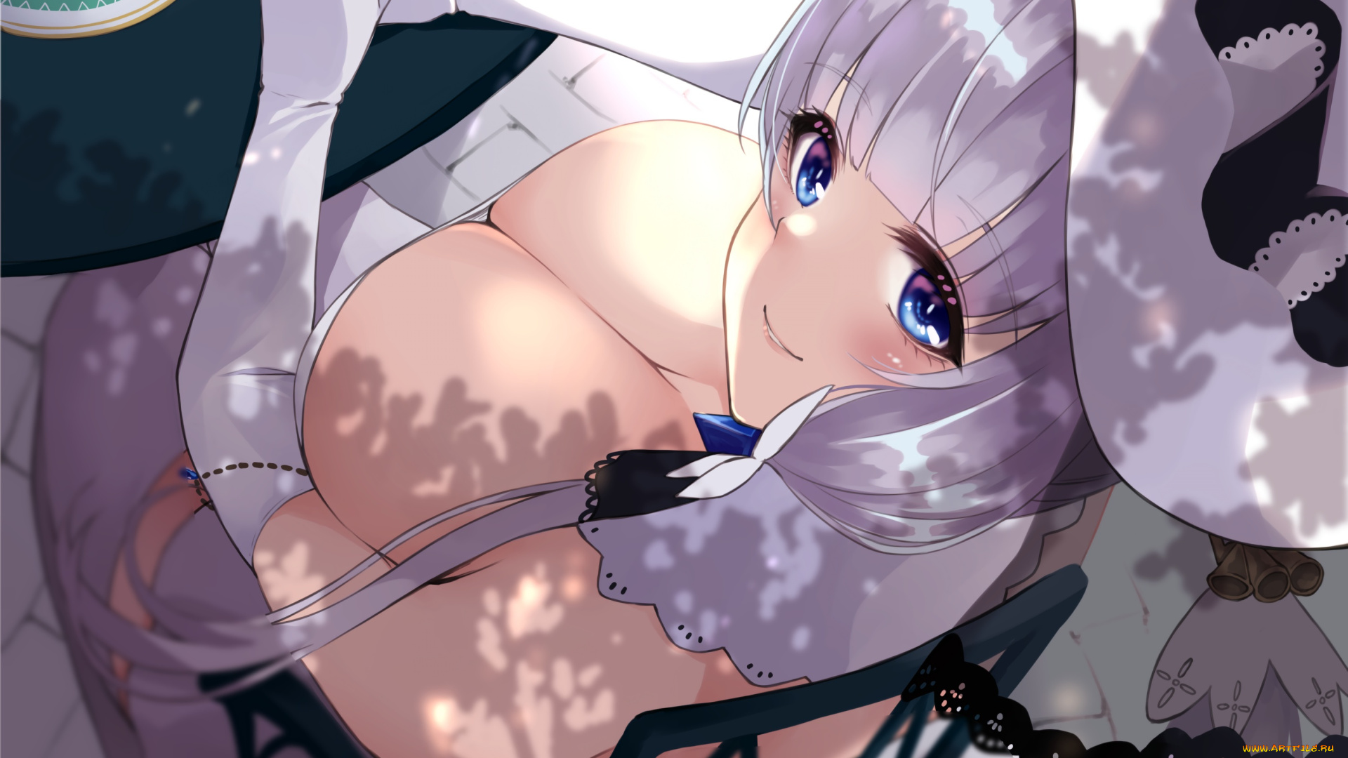 аниме, azur, lane, девушка, красивая, супер, секси, няша, нежная, классная, модница, лапочка, мадам
