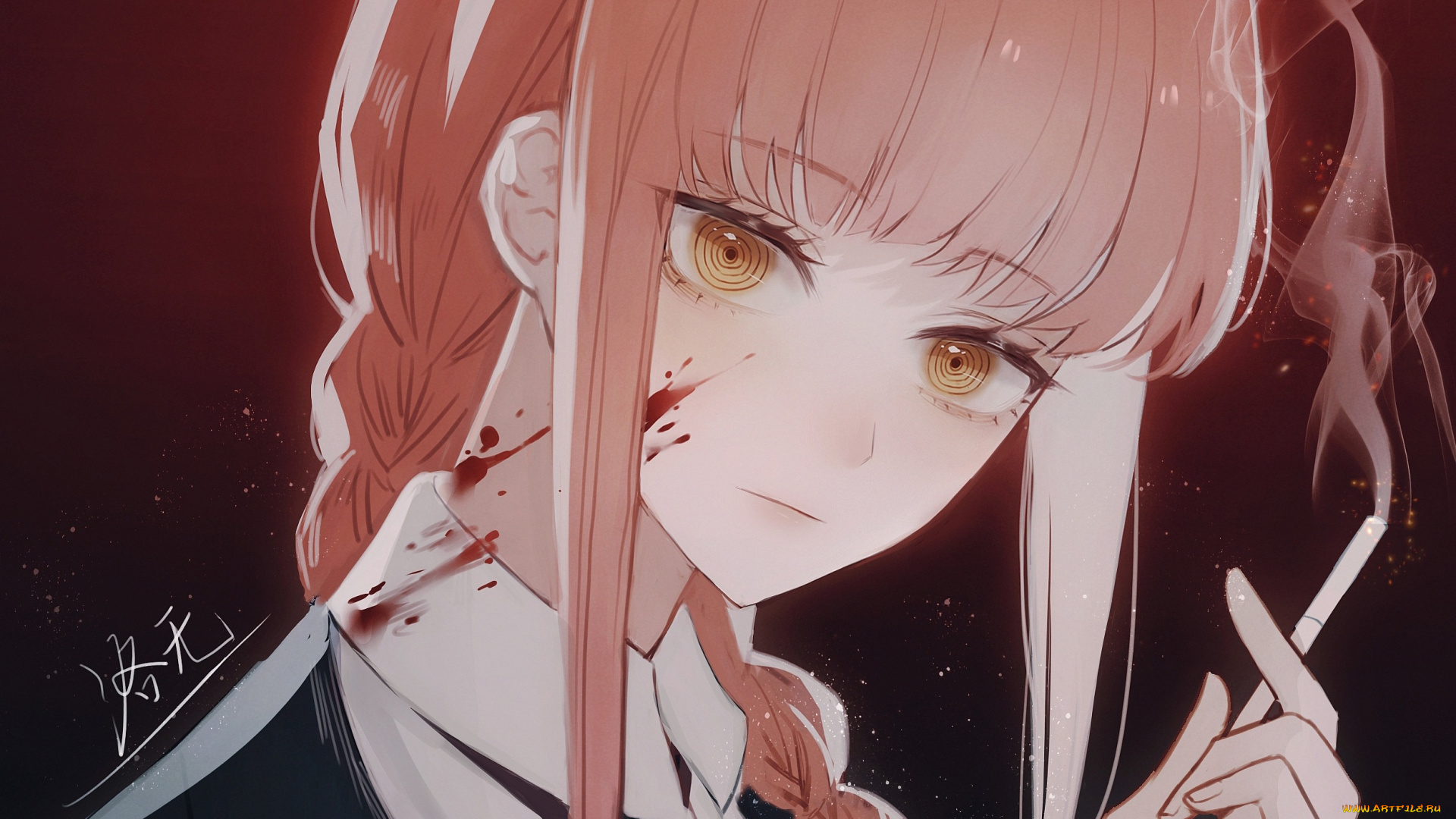 аниме, chainsaw, man, chainsaw, man