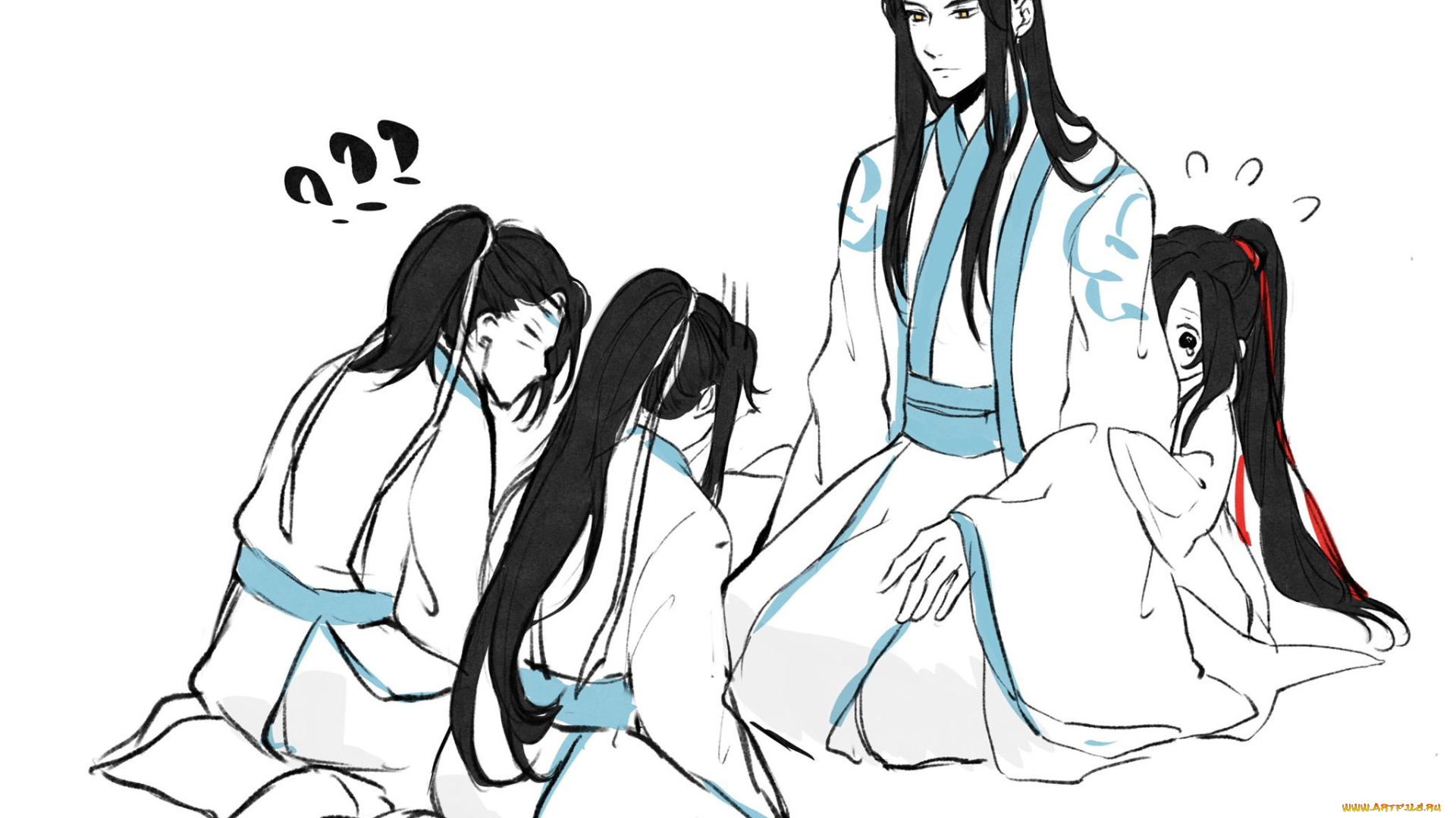 аниме, mo, dao, zu, shi, лань, ванцзи, вэй, усянь, цзиньи, сычжуй