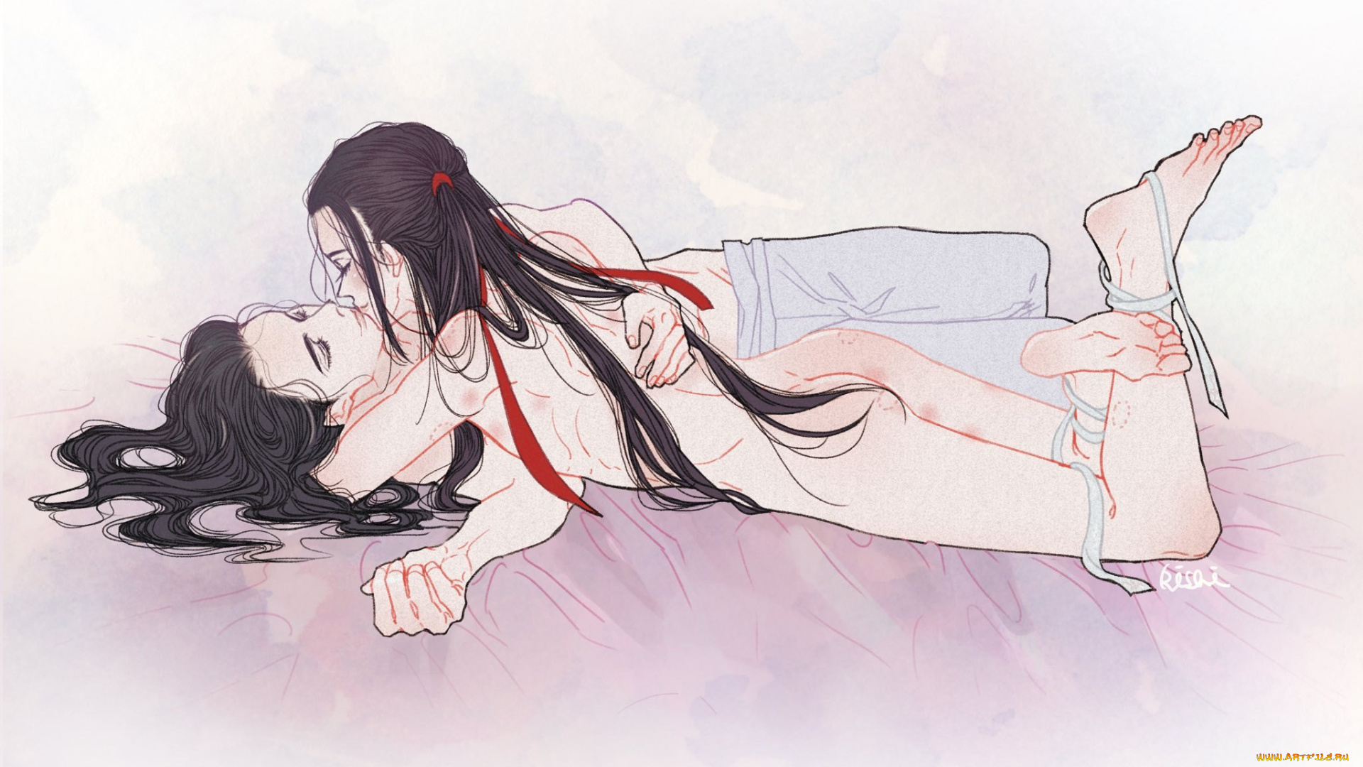 аниме, mo, dao, zu, shi, the, untamed, неукротимый, повелитель, чэньцин, мосян, тунсю, mo, dao, zu, shi, магистр, дьявольского, культа