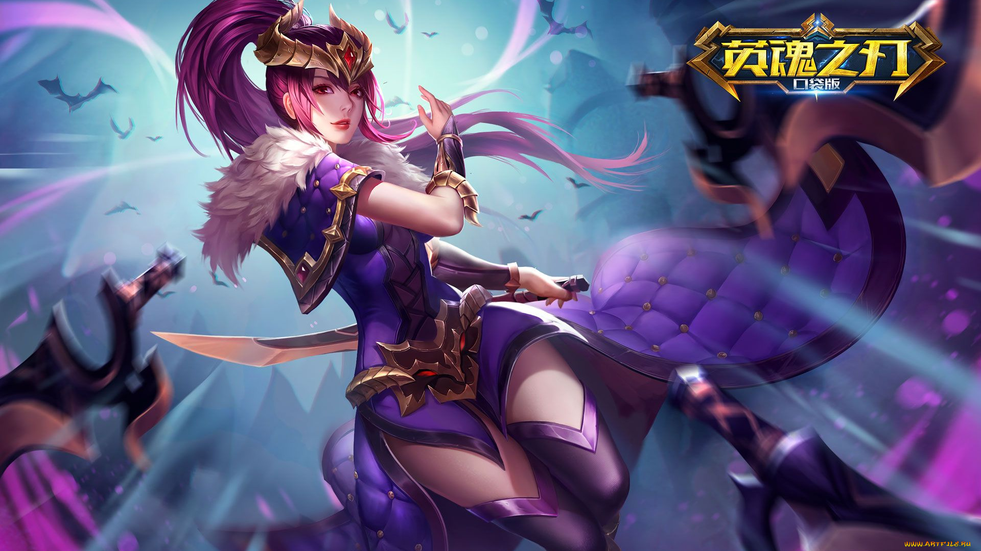 видео, игры, heroes, evolved, девушка, оружие, летучие, мыши