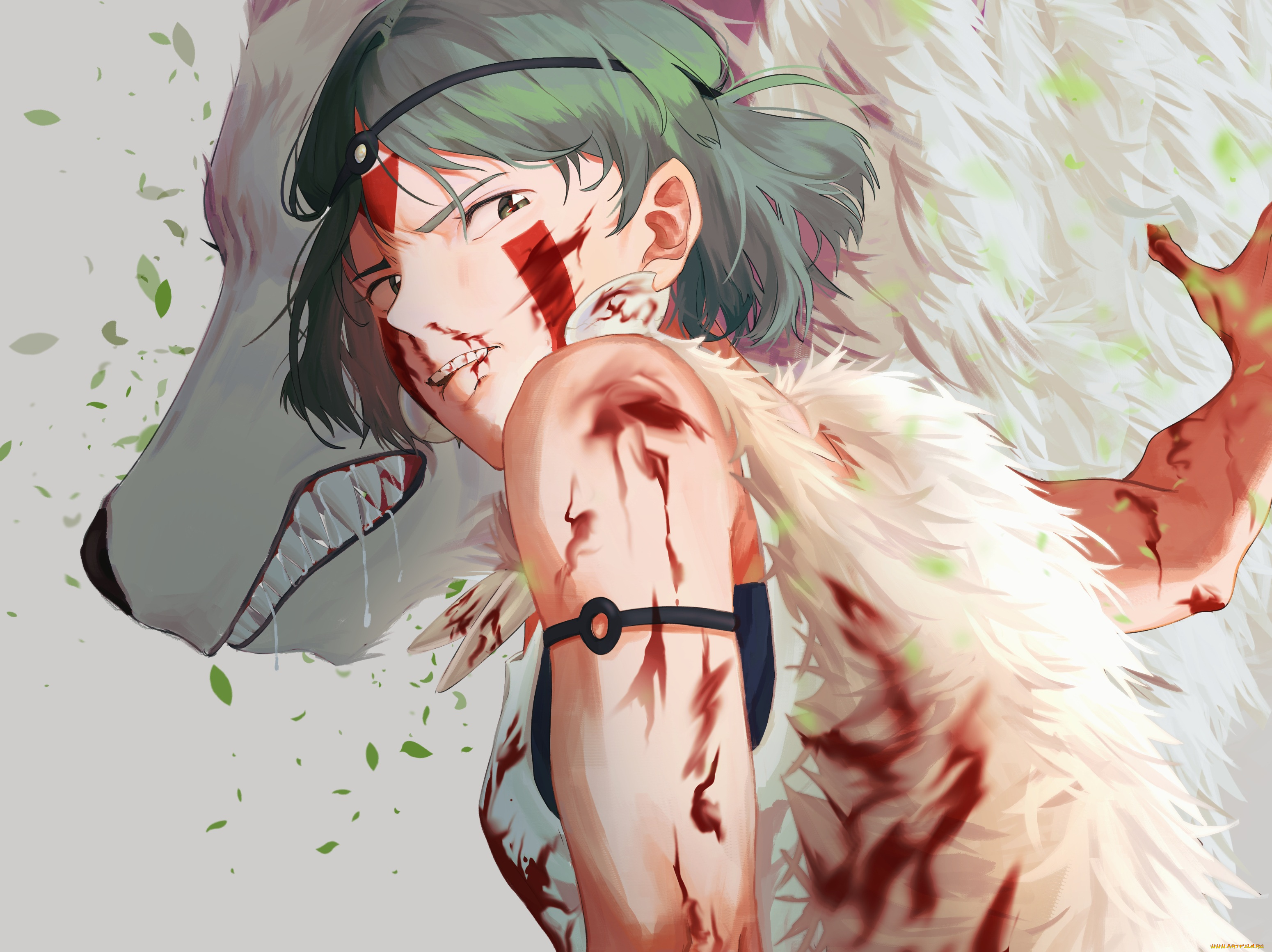 аниме, mononoke, hime, принцесса, мононоке