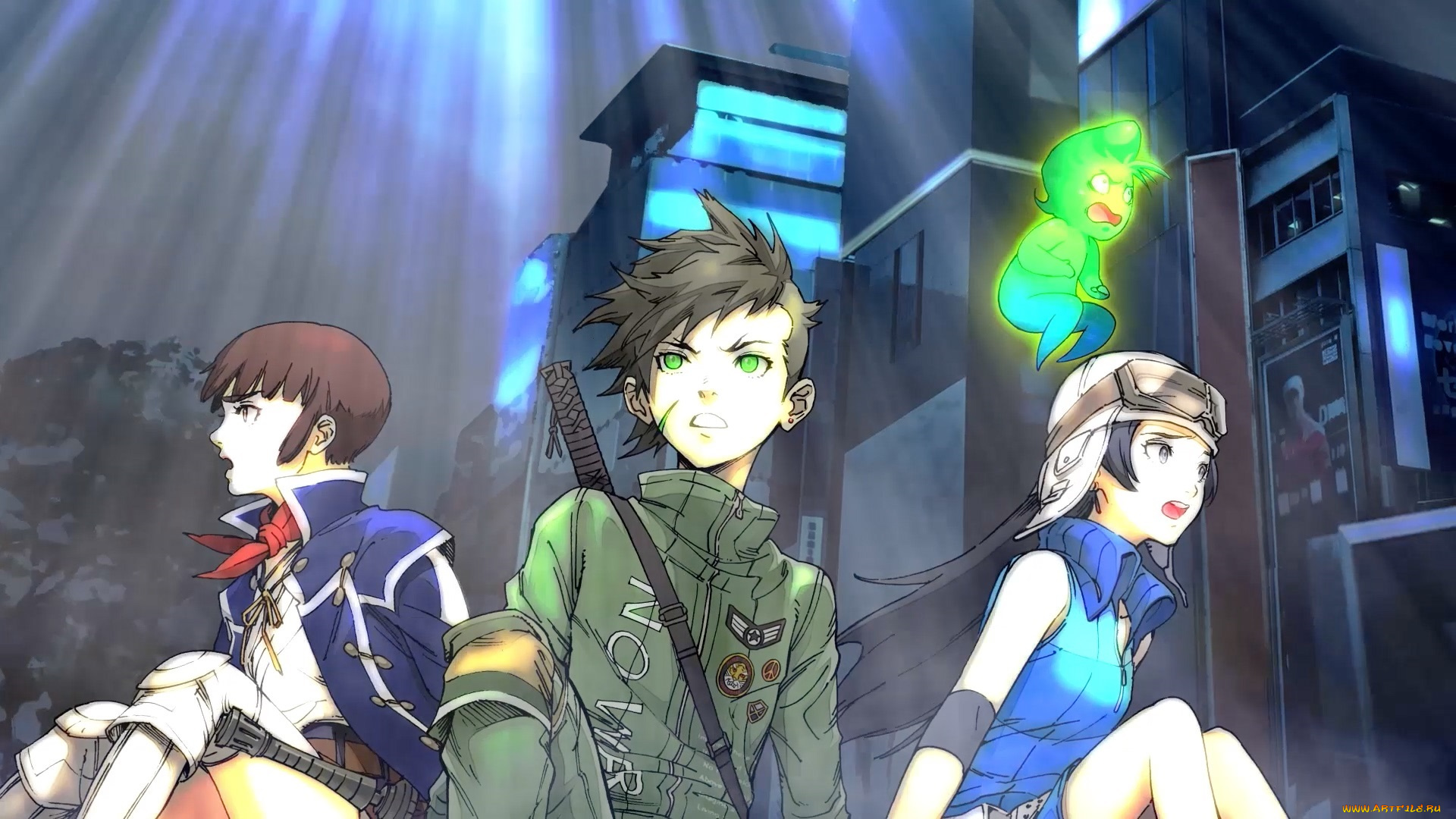 видео, игры, shin, megami, tensei, v, персонажи, город