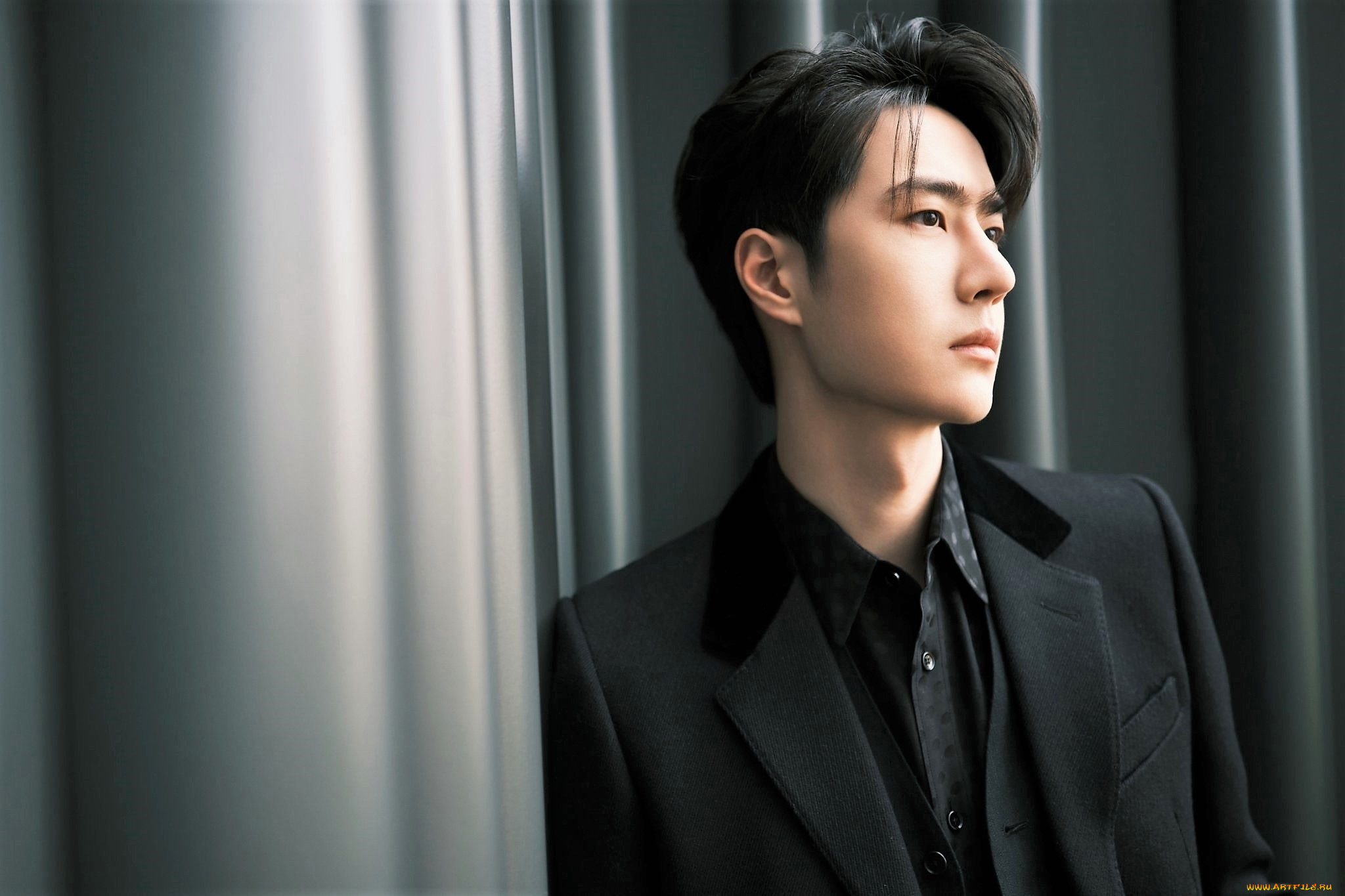 мужчины, wang, yi, bo, актер, пиджак