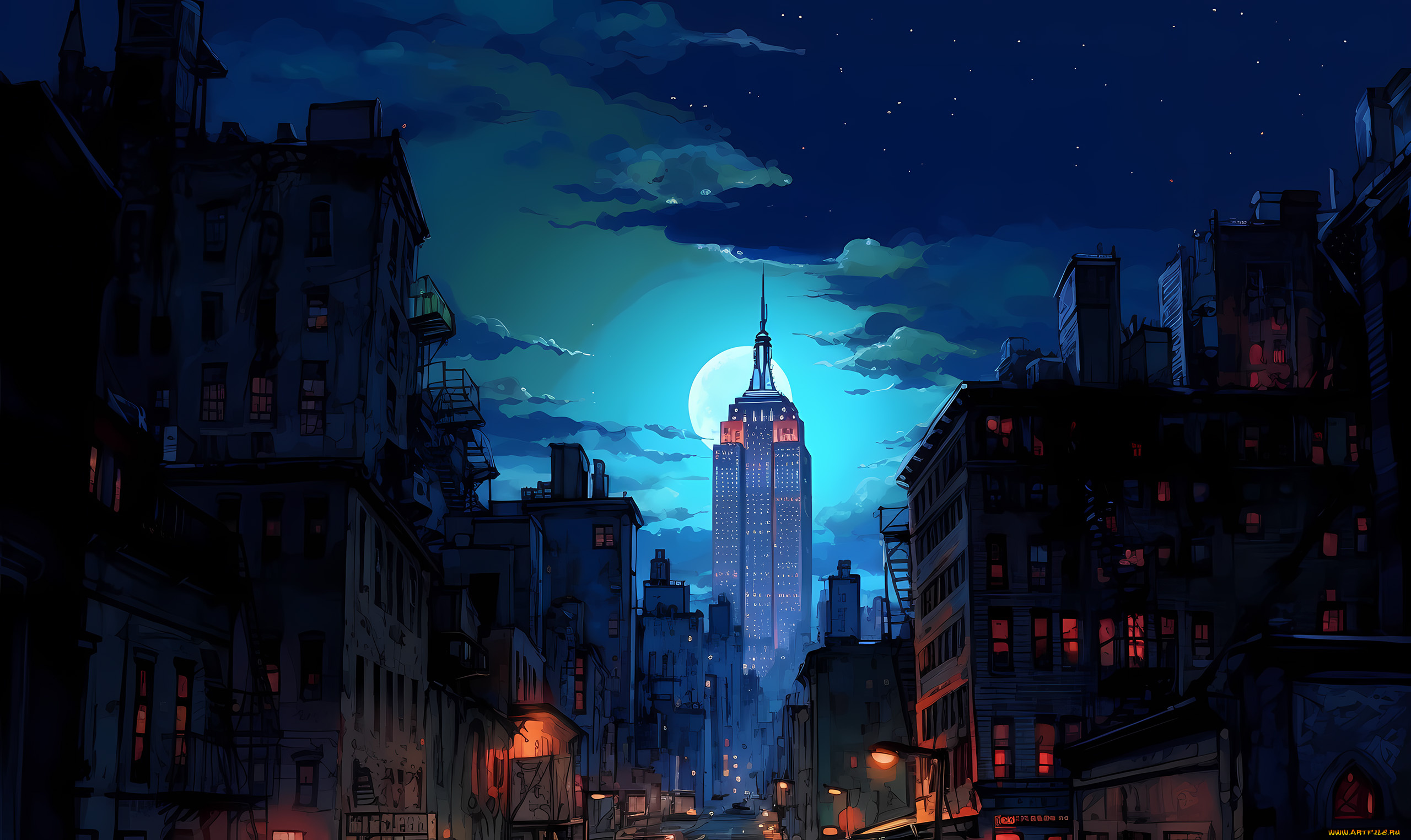 аниме, город, , улицы, , интерьер, , здания, нейросети, графика, нейроарт, ai, art, нейронные, сети, рисунки, нейро, искусство