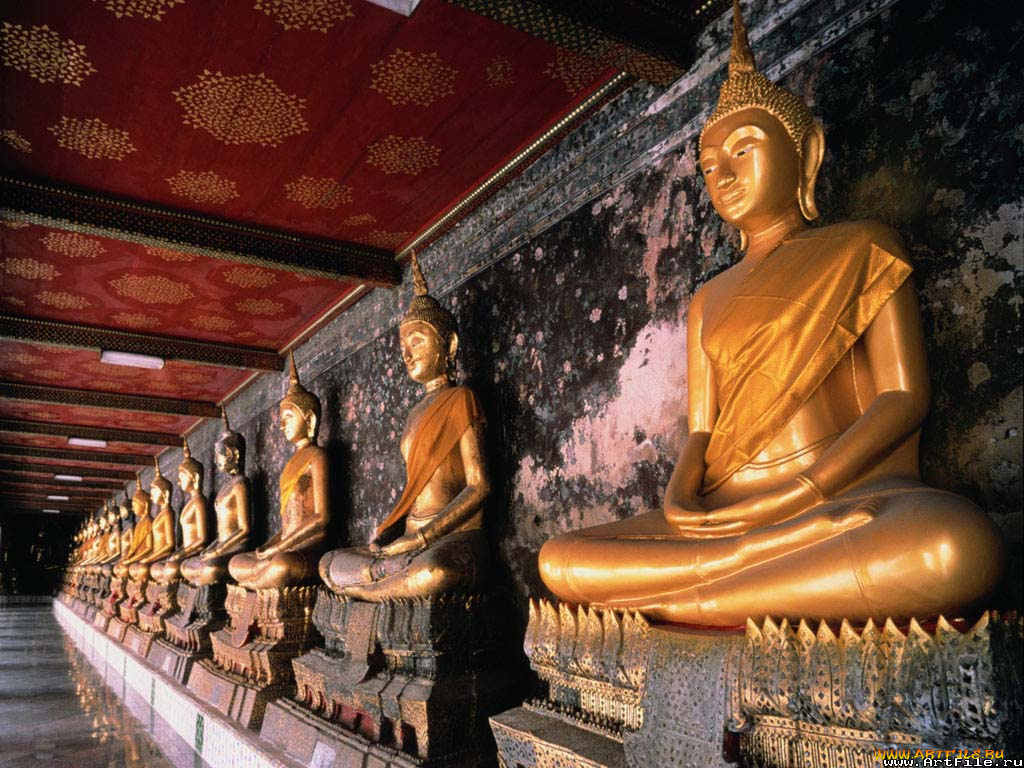города, буддистские, другие, храмы