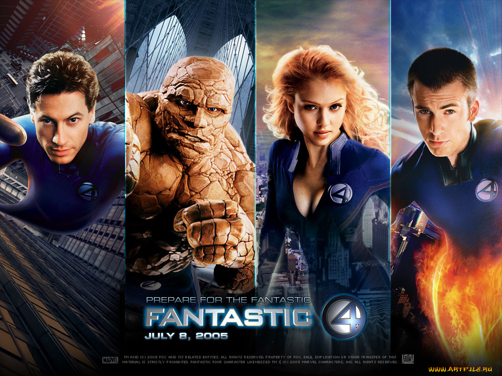 fantastic, four, кино, фильмы