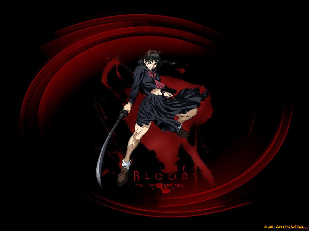 истинная, убийца, аниме, blood, 