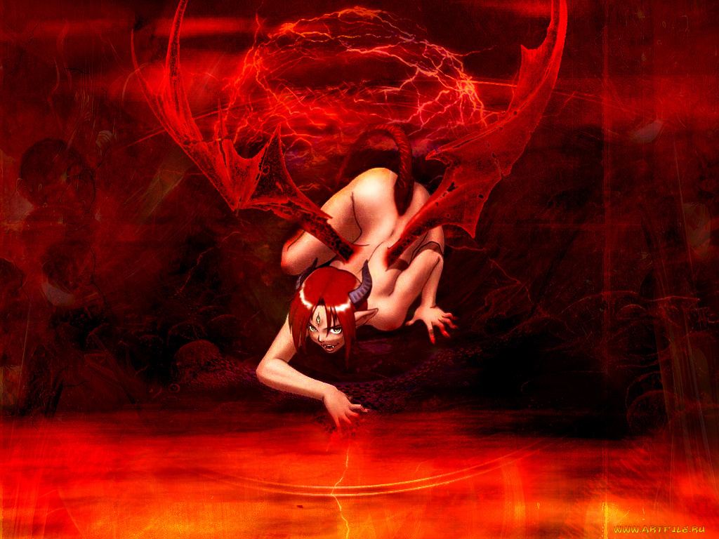 аниме, angels, demons