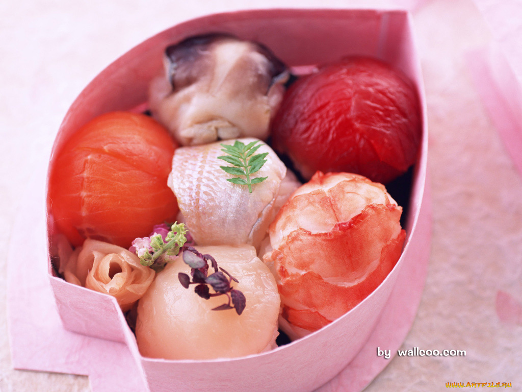 еда, рыба, морепродукты, суши, роллы