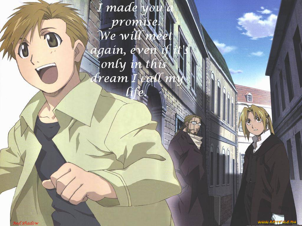аниме, fullmetal, alchemist