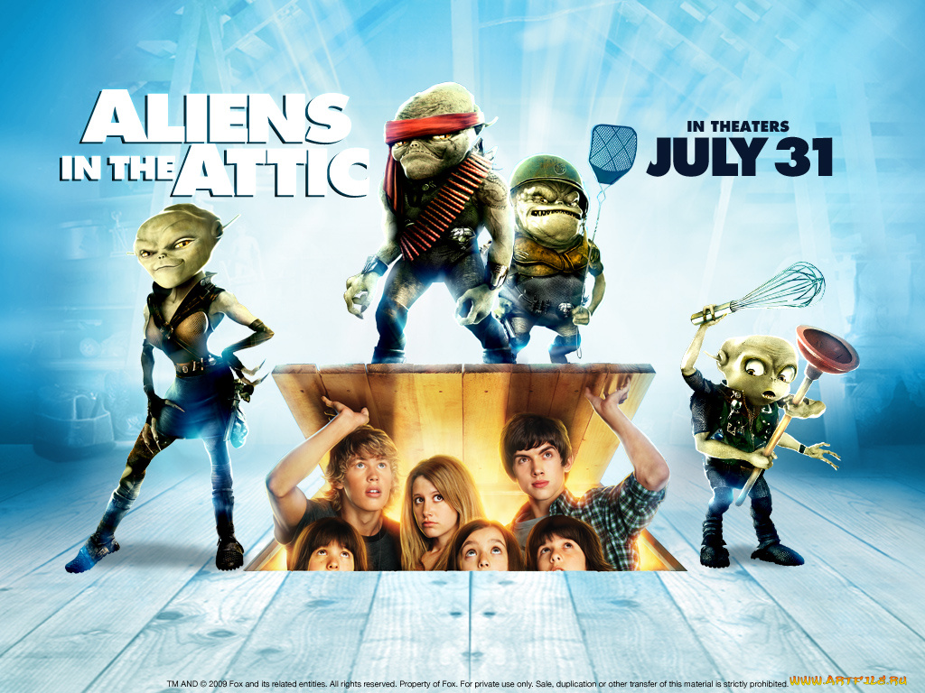 aliens, in, the, attic, кино, фильмы