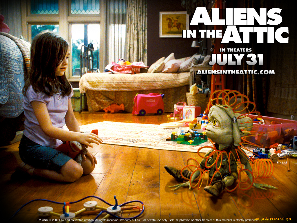 кино, фильмы, aliens, in, the, attic