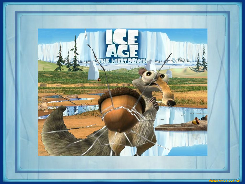 мультфильмы, ice, age, the, meltdown