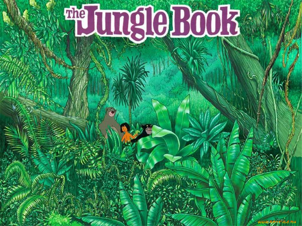 мультфильмы, the, jungle, book