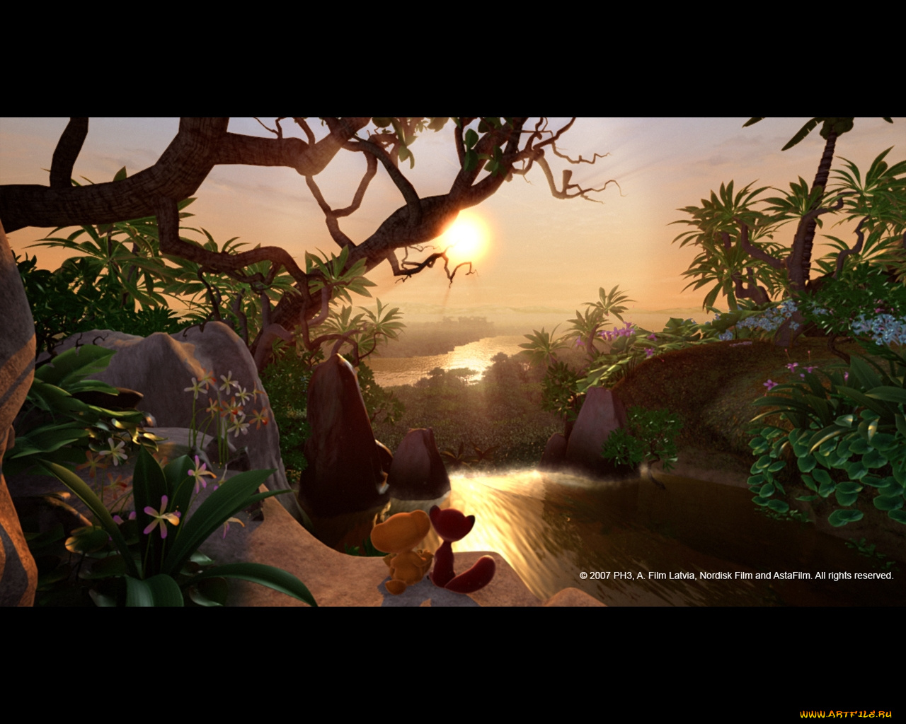 мультфильмы, jungledyret, hugo, fr&, 230, flabet, og, fri