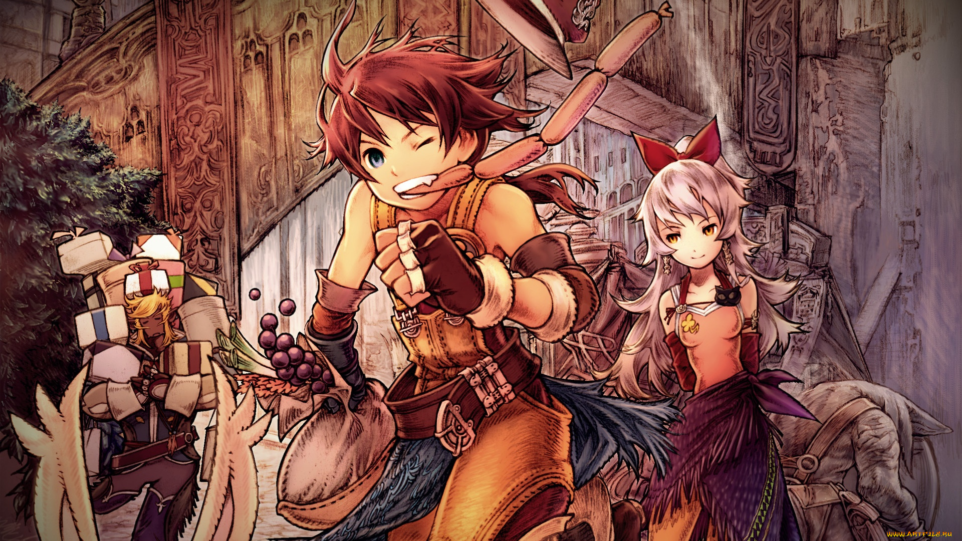 видео, игры, final, fantasy, tactics, a2, grimoire, of, the, rift