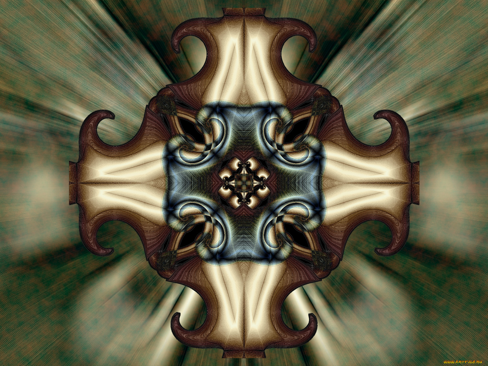 3д, графика, fractal, фракталы