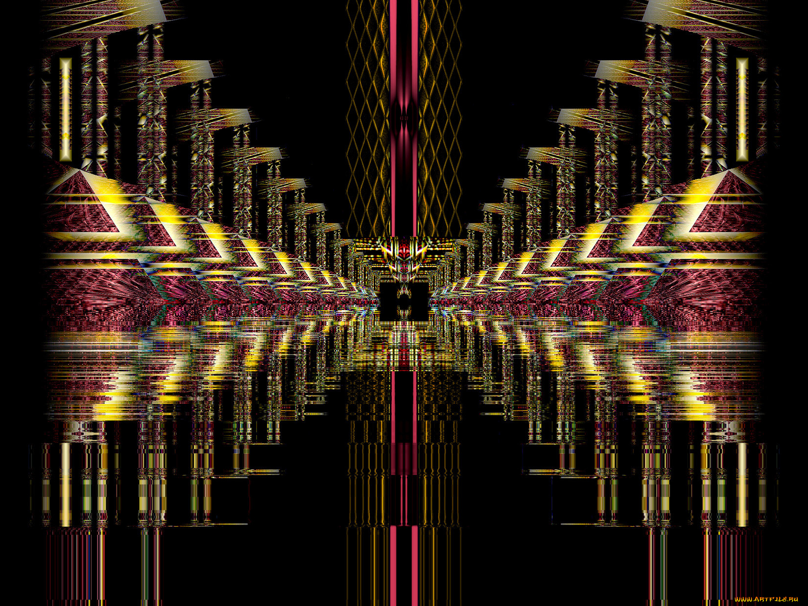 3д, графика, fractal, фракталы