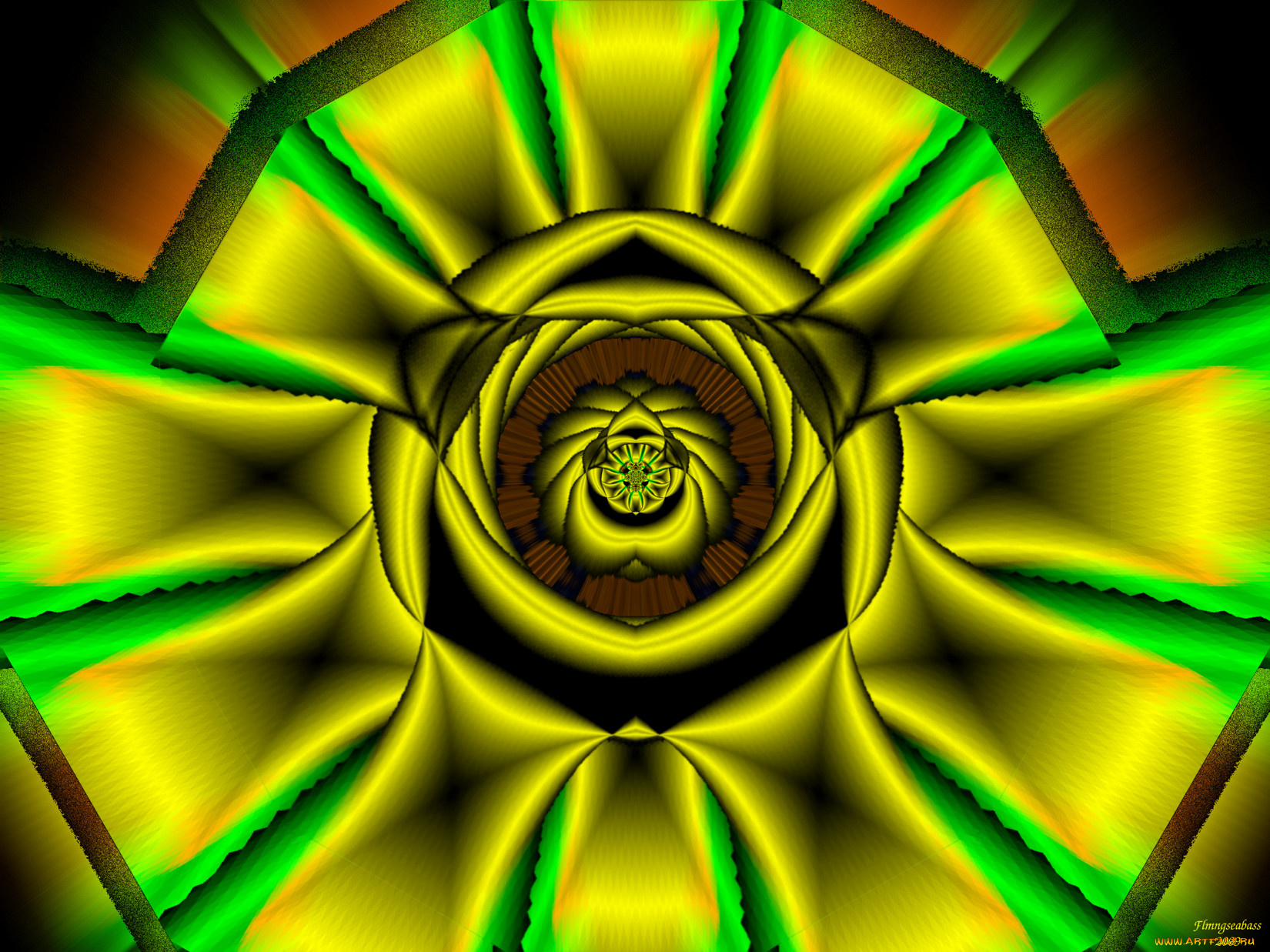 3д, графика, fractal, фракталы