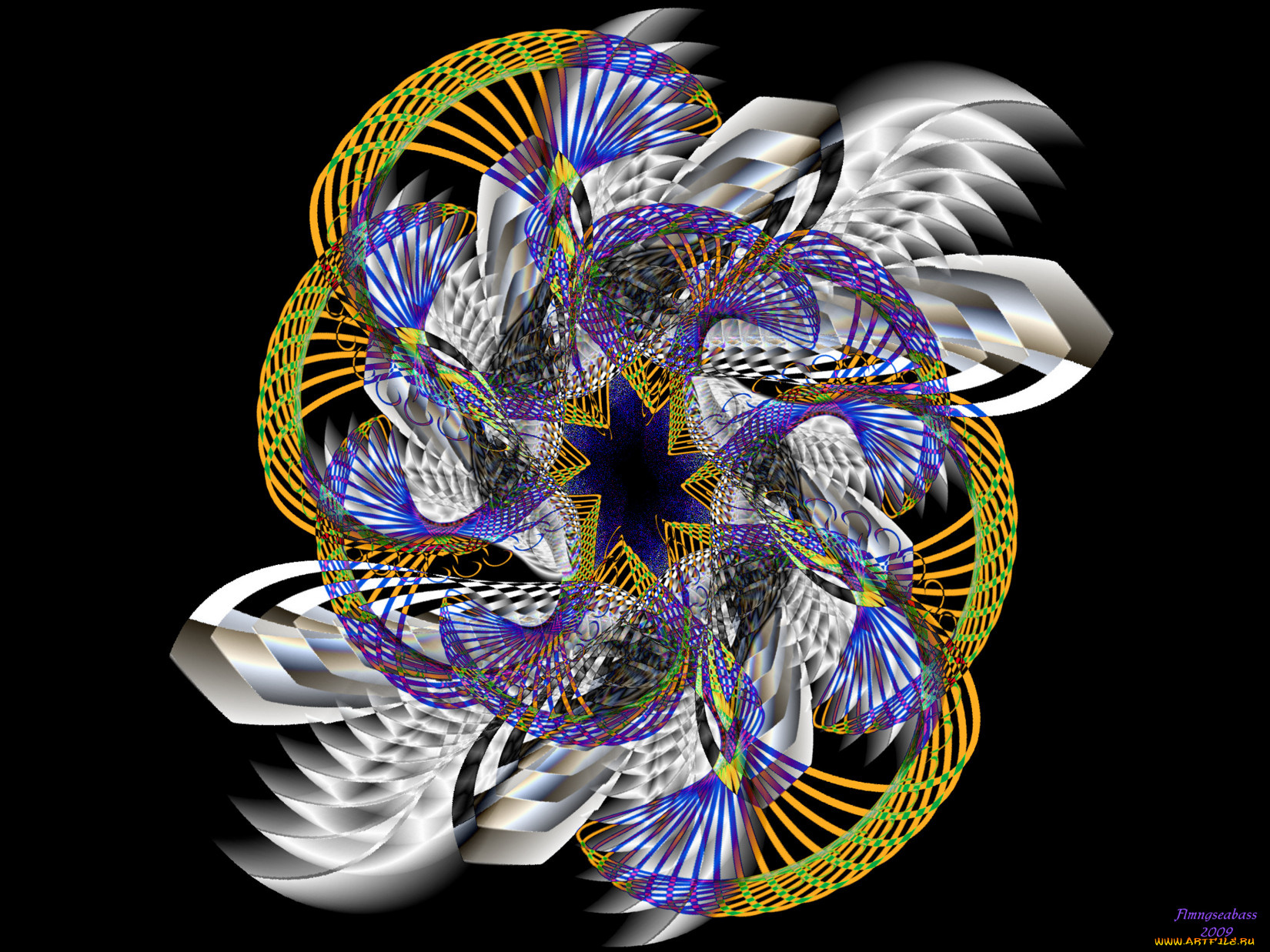 3д, графика, fractal, фракталы, фрактал