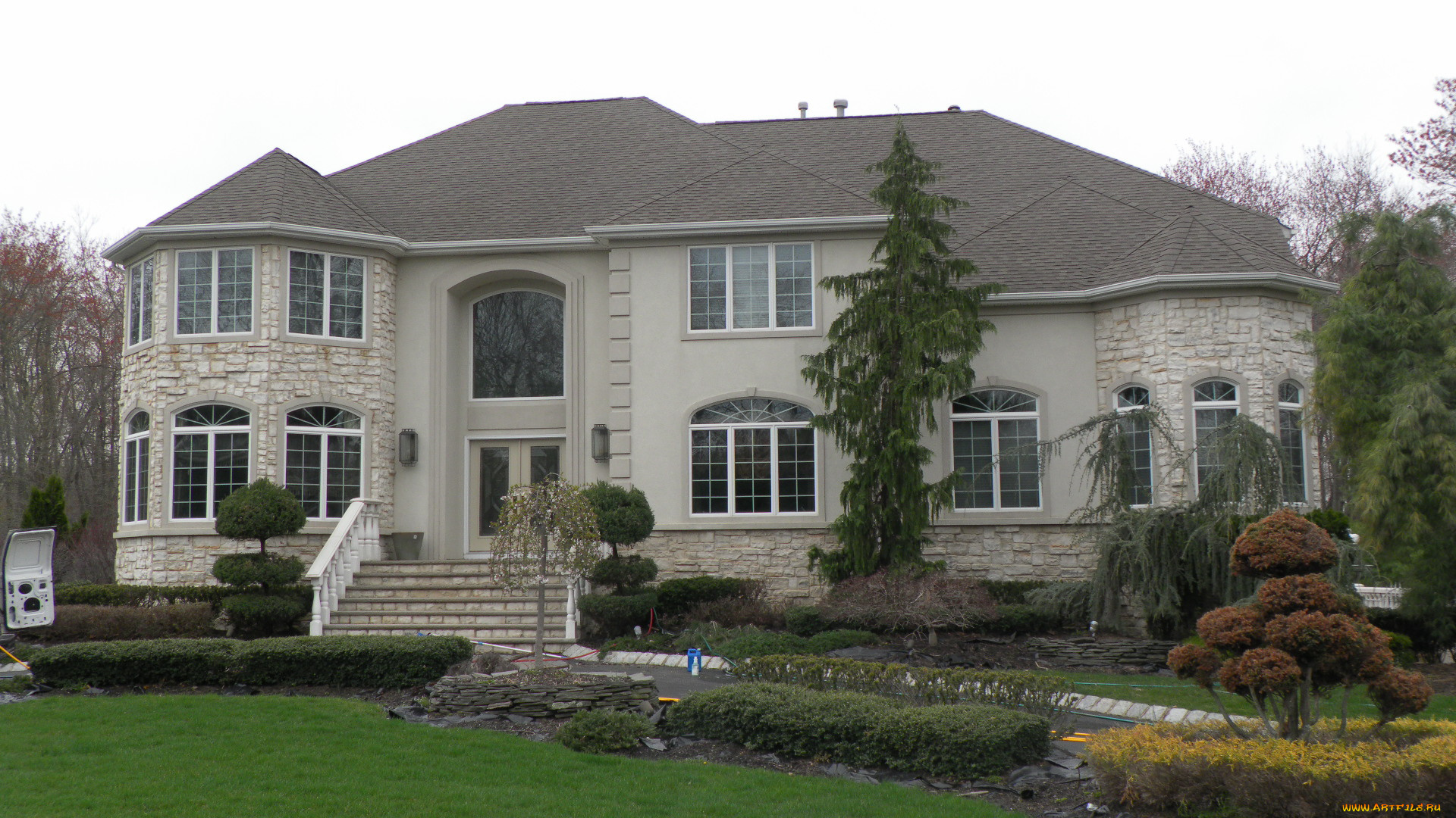 города, здания, дома, эркер